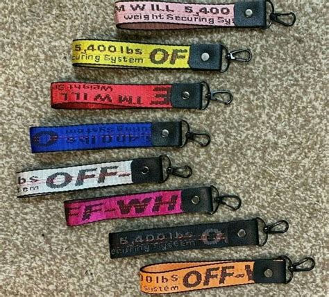 off white keyrings|real off white keychain.